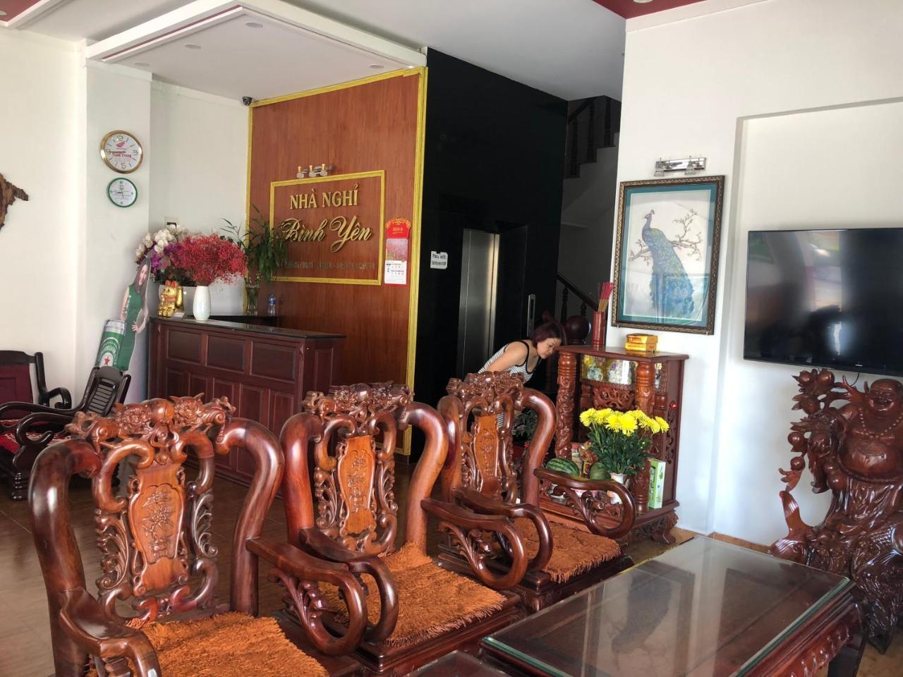 לינה וארוחת בוקר פלייקו Nha Nghi Binh Yen מראה חיצוני תמונה