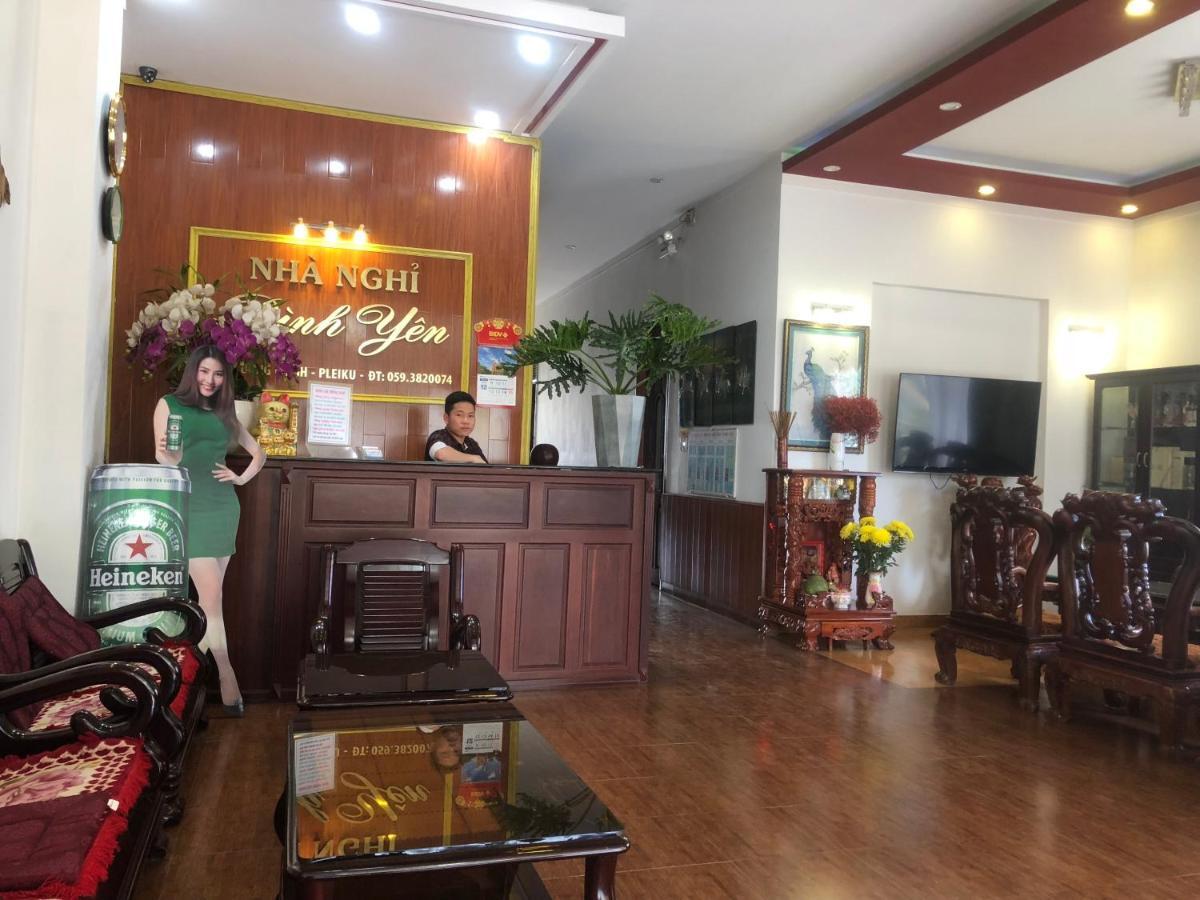 לינה וארוחת בוקר פלייקו Nha Nghi Binh Yen מראה חיצוני תמונה