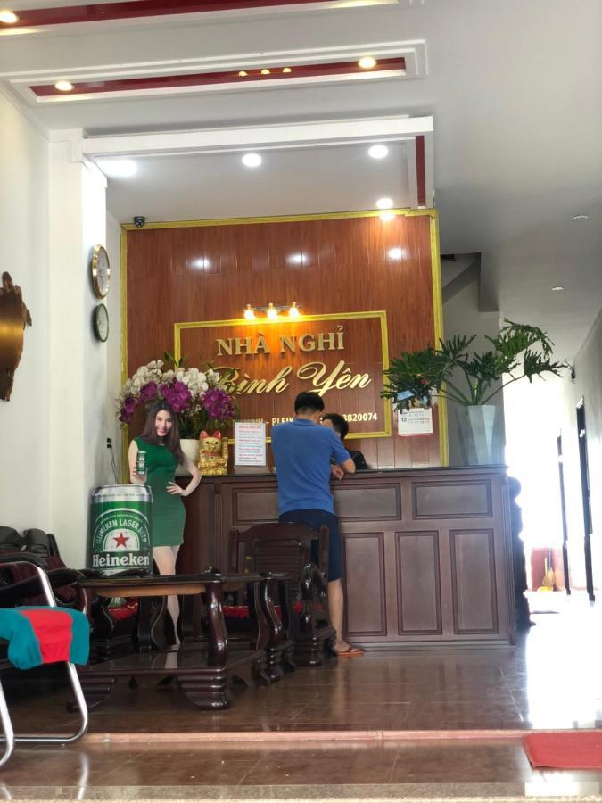 לינה וארוחת בוקר פלייקו Nha Nghi Binh Yen מראה חיצוני תמונה